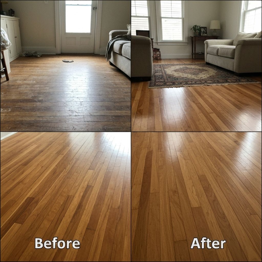 Maple floor refinishing